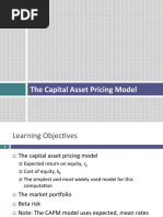 The Capital Asset Pricing Model