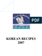 Korean Cooking