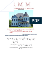 WWW - Ssmrmh.ro: Proposed by Bogdan Fuştei-Romania Solution by Mohamed Amine Ben Ajiba-Tanger-Morocco