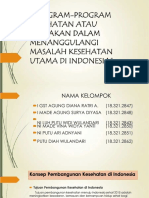 PDF Program Program Kesehatan Atau Kebijakan Dalam Menanggulangi Masalah DL