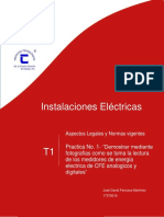 Aspectos legales sobre inst. electricas