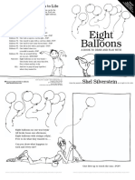 Eight Balloons Booklet