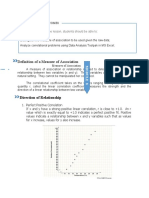 Definition of A Measure of Association