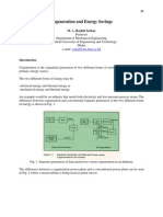 Cogeneration Energy Savings