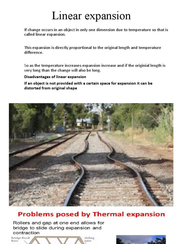 Understanding Linear Expansion Effects | PDF | Home & Garden | Science ...