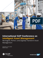 International SAP Conference On: Intelligent Asset Management