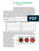 Osmosis Lab Report