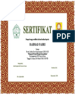 Sertifikat LDKS SMP