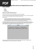 iOS Core Location GPS Tutor - Part1