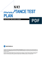 Acceptance Test Plan: Section K1
