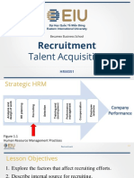 Recruitment: Talent Acquisition