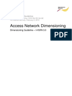 iHSPA 3 0 Access Dimensioning Guideline IUS v1.0