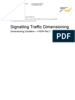 Signalling Traffic Dimensioning IHSPA Rel 3 IUS v01