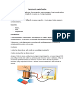 Experimento Ley de Faraday