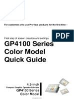GP4100 Series Color Model Quick Guide