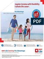 HDFC Life Sanchay Par Advantage Retail Brochure