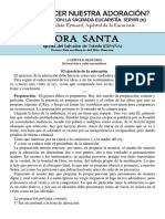 ¿CÓMO HACER NUESTRA A ADORACIÓN? San Pedro Julián Eymard