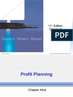 Module 6 - Profit Planning (Budgeting)