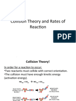 Powerpoint - Collision Theory and Factors Affecting Rate of Reaction