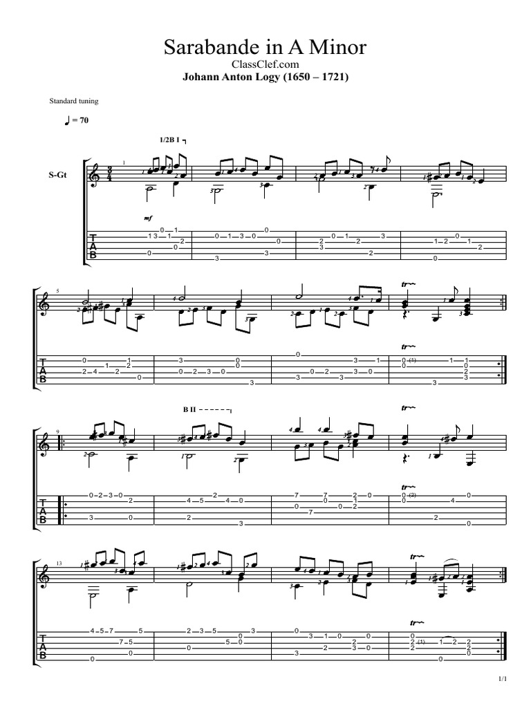 Partita A-moll From Johann Anton Logy | Buy Now In The Stretta