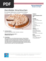 Rezepte PDF Dornfelder Kirschkuchen