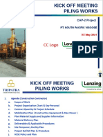 CS2 Project - Kick Off Meeting Piling Works (Presentation Template)