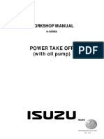 Isuzu N-Series Elf Workshop Manual - Power Take Off With Oil Pump - LGPTO-WE-0091