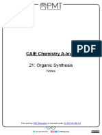 CAIE Chemistry A-Level: 21: Organic Synthesis