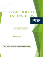 Clasificacion de Las Fracturas