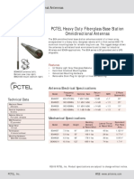 PCTEL Heavy Duty Fiberglass Base Station Omnidirectional Antennas