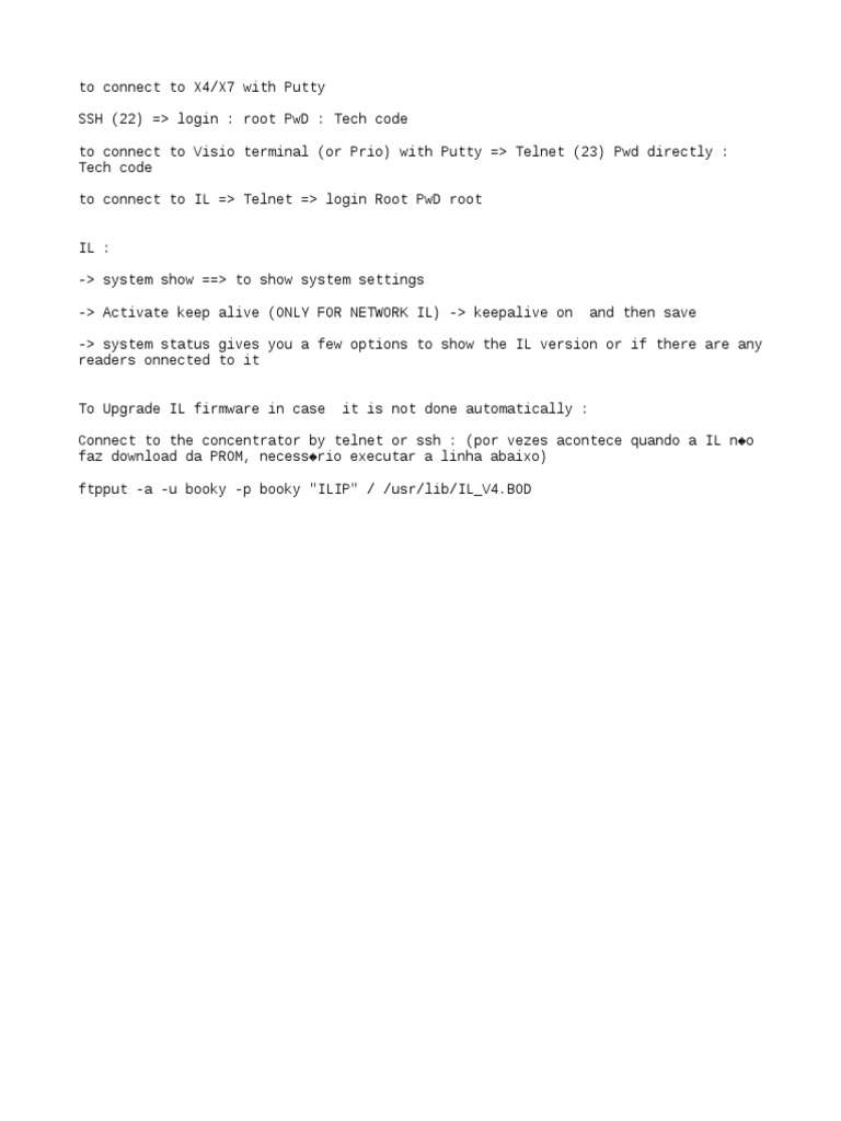 Telnet and SSH Commands | PDF