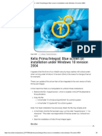 My Bodet - Kelio Prima - Integral - Blue Screen On Installation Under Windows 10 Revision 2004