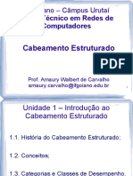 Unidade 01 - 01 - Introdução Ao Cabeamento Estruturado