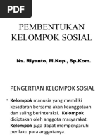 Pembentukan Kelompok Sosial