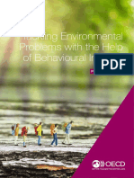 Tackling Environmental Problems With The Help of Behavioural Insights