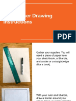 Suncatcher Drawing Instructions