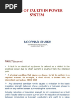 Faults in Power System