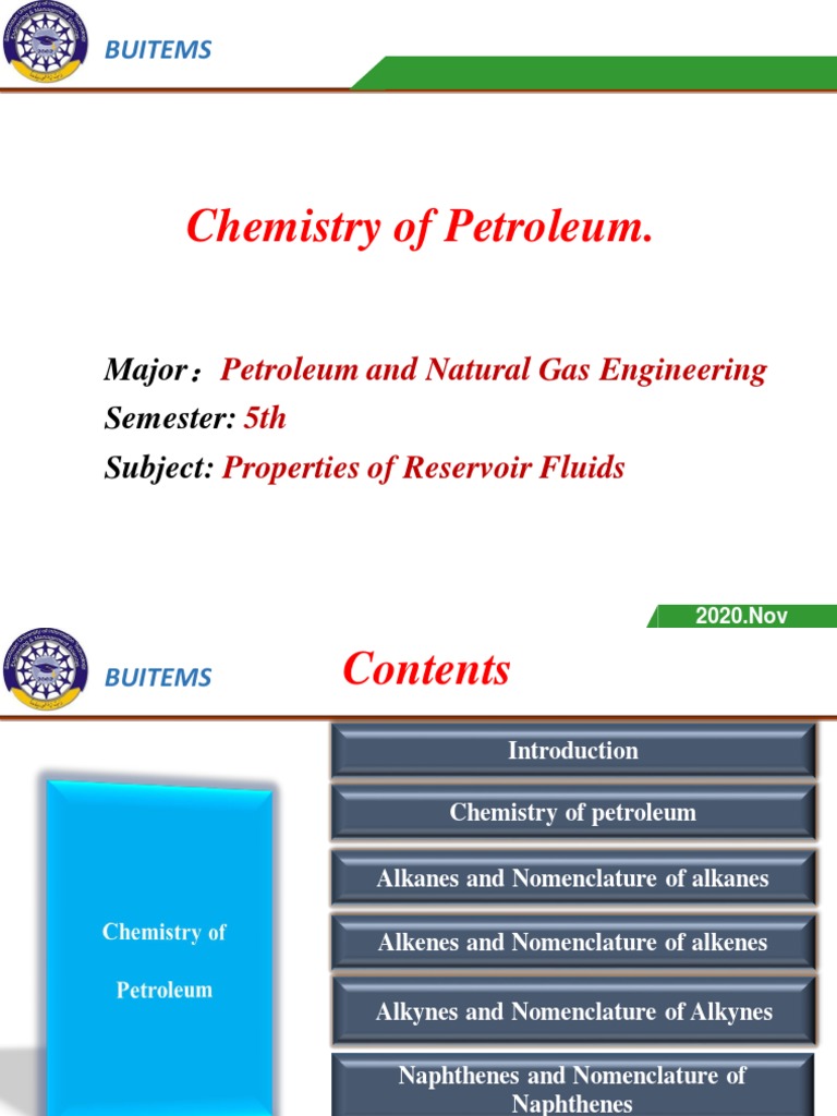 Chemistry of Petroleum | Download Free PDF | Hydrocarbons | Alkene