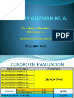 Presentación Y EVALUACION T-EDU-318 VIRTUAL