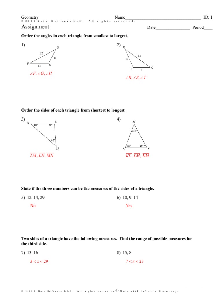 Kami Export - CH 5.6 & 8.1 Study Guide KEY | PDF | Geometric Shapes | Space