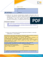 Anexo 1 - Tarea 2 - Matriz de Caracterización Procesos Cognoscitivos Basicos