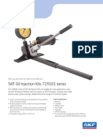 SKF Oil Injection Kits 729101 Series: 300 and 400 Mpa (43 500 and 58 000 Psi)