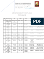 Jadwal Pemotretan Buku Tahunan