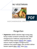 Menu Vegetarian 1