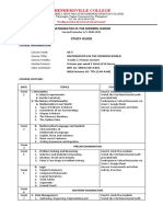 Math in Modern World Study Guide