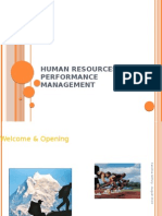 HUMAN RESOURCES AND PERFORMANCE MANAGEMENT - scribd