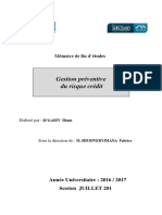 1702 - Ilham M'GASSY - Juillet 2017 - FINANCE - Gestion Préventive Du Risque Crédit