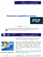 A Business Capabilities Overview: Meeting Your Meeting Needs