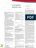 Optimizare Contabila Sisteme de Alimentare Cu Apa