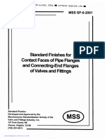 MSS SP-6 Flange Faces